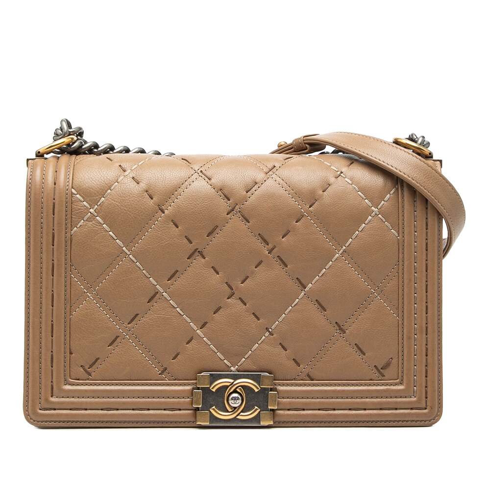 Chanel Double Stitch Boy Flap Bag #267366C37B